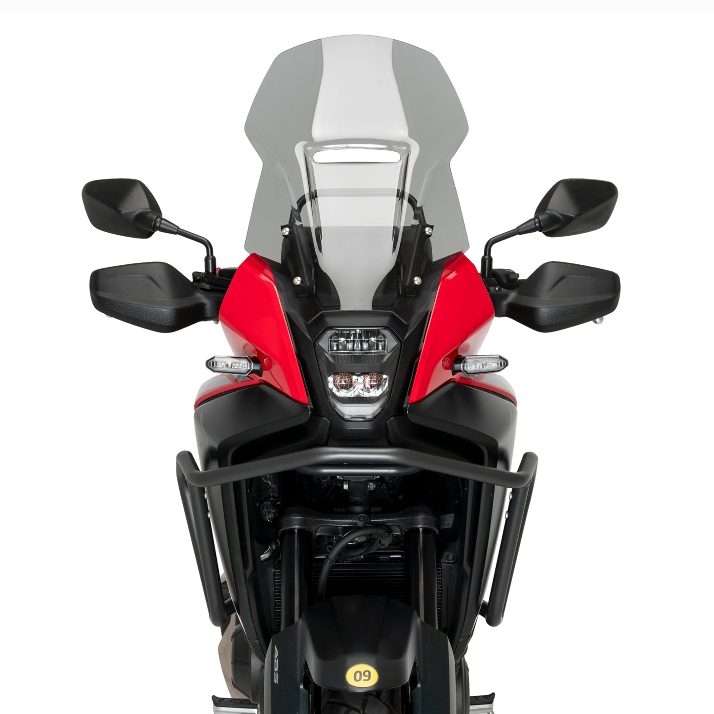 Cupolino Parabrezza Plexiglass JD9 Touring Fume Chiaro per Honda NX 500 2024 - 2025