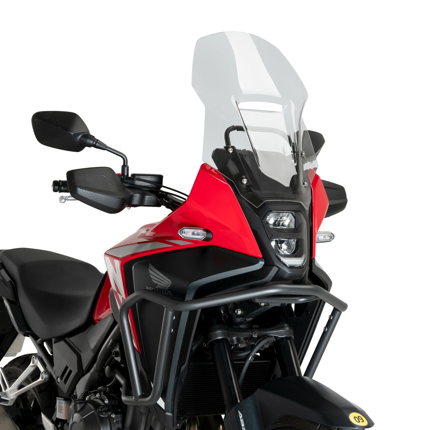 Cupolino Parabrezza Plexiglass JD9 TOURING Trasparente per Honda NX 500 2024 - 2025