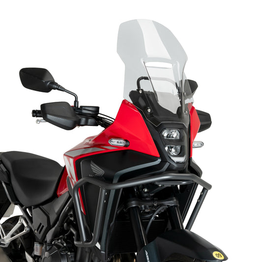Cupolino Parabrezza Plexiglass JD9 TOURING Trasparente per Honda NX 500 2024 - 2025