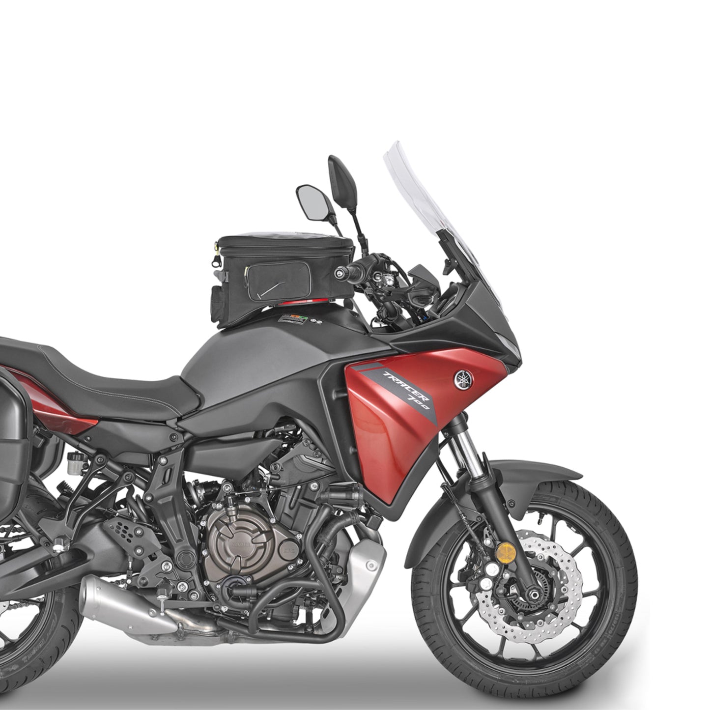 Plexiglass Windscreen JD9 TOURING Light Smoke YAMAHA TRACER 7 GT 2020 - 2024