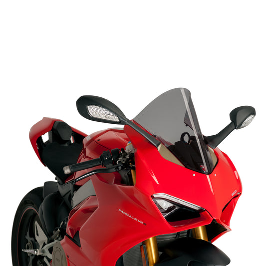 JD9-Scheibe Light Smoke Racer Line JD9-12-F für DUCATI PANIGALE V4 2020 - 2024