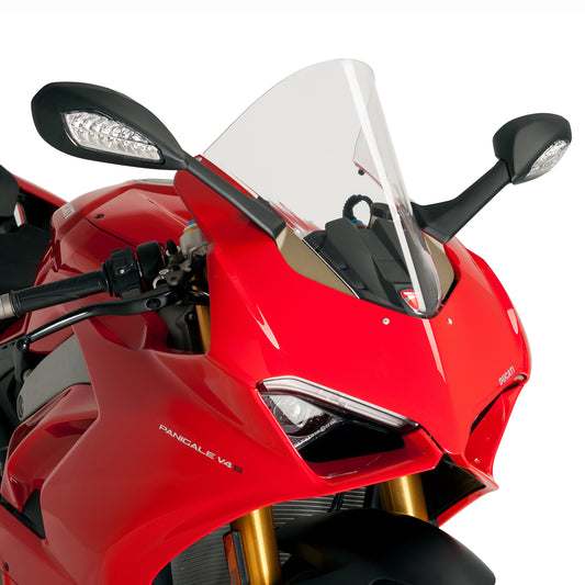 Transparente Windschutzscheibe JD9 Racer aus Plexiglas für DUCATI PANIGALE V4 2020 -2024