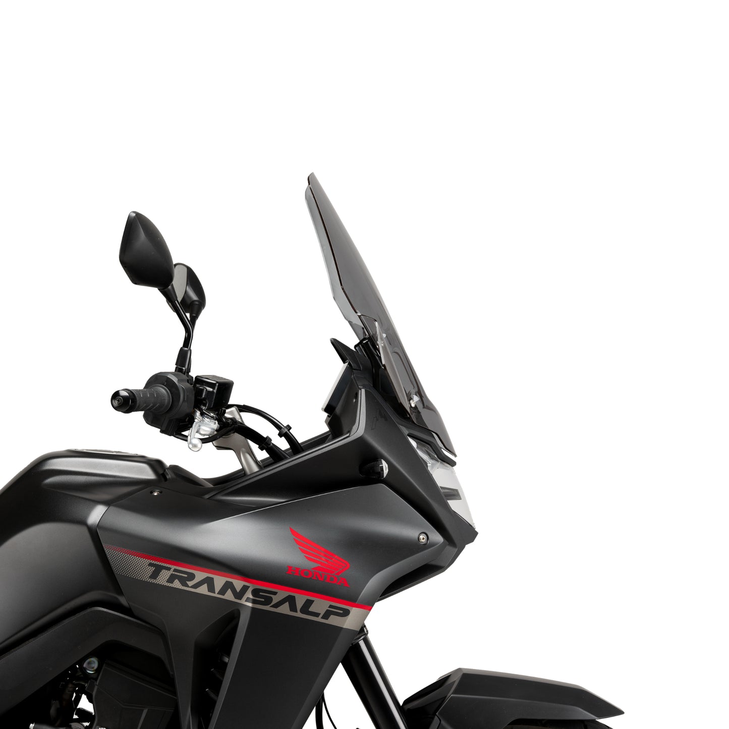 Cupolino Parabrezza Touring Plexiglass JD9 TOURING Fumè Chiaro per Honda XL 750 TRANSALP 2023 - 2024
