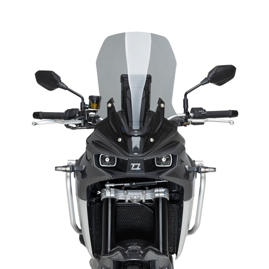 Plexiglas Touring Windschutzscheibe JD9 TOURING Light Smoke für KOVE 800 X Pro 2024 - 2025