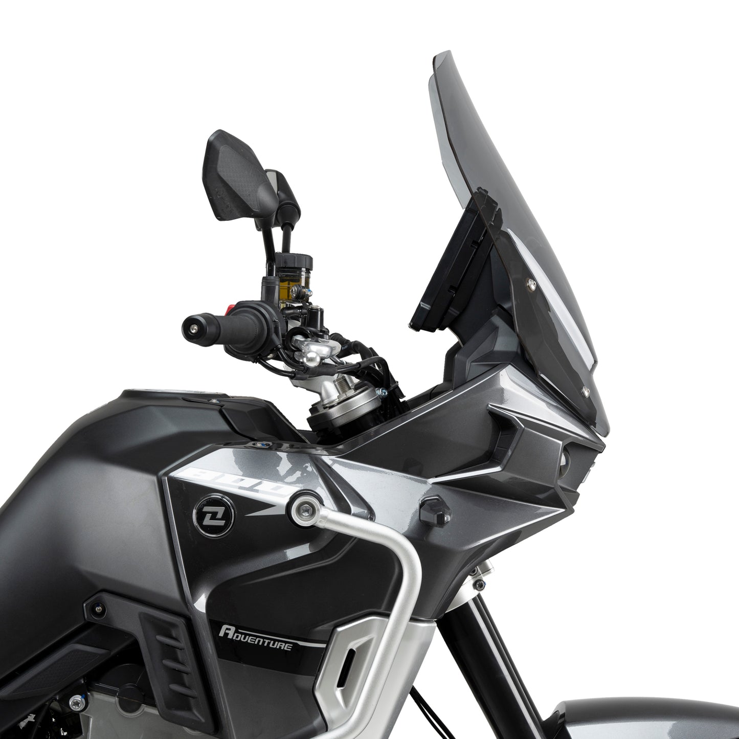 Cupolino Parabrezza Touring Plexiglass JD9 TOURING Fumè Chiaro per KOVE 800 X Pro 2024 - 2026
