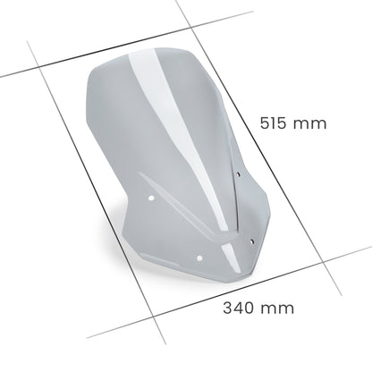 Cupolino Parabrezza Touring Plexiglass JD9 TOURING Fumè Chiaro per KOVE 800 X Pro 2024 - 2026