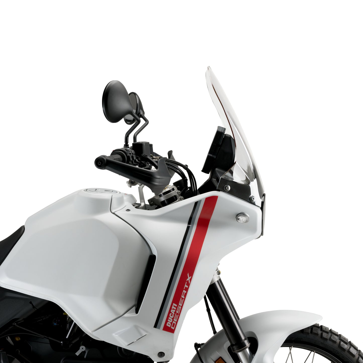 Carenabris Touring Plexiglás JD9 TOURING Transparente para DUCATI DESERT X 2022 - 2025