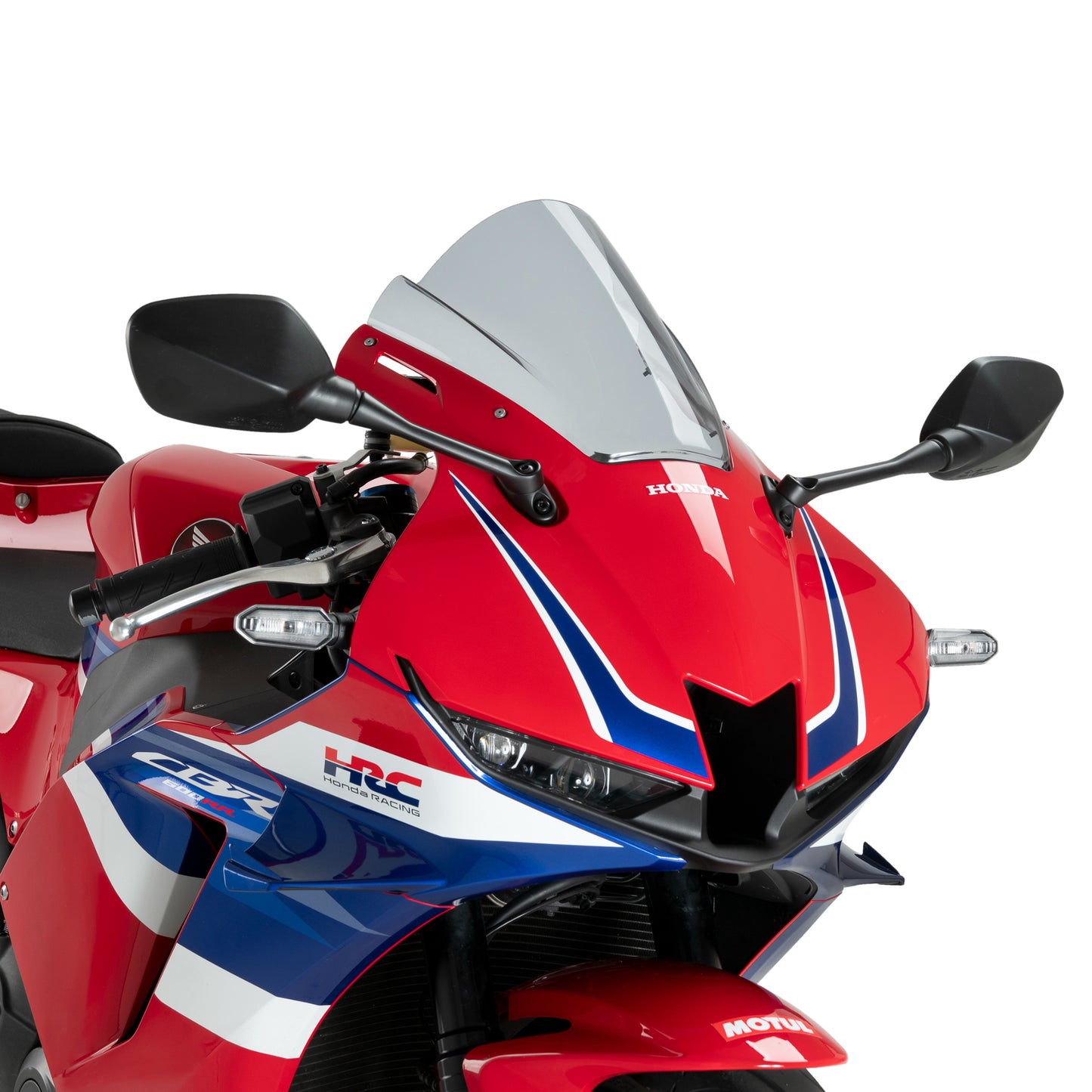 Racing-Windschutzscheibe Plexiglas JD9 Light Smoke für HONDA CBR 600 RR 2024 - 2025