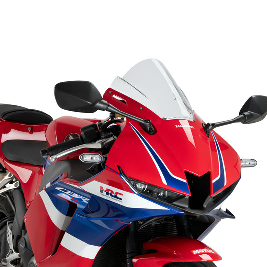 Racing Windschutzscheibe Plexiglas JD9 Transparent für HONDA CBR 600 RR 2024 - 2025