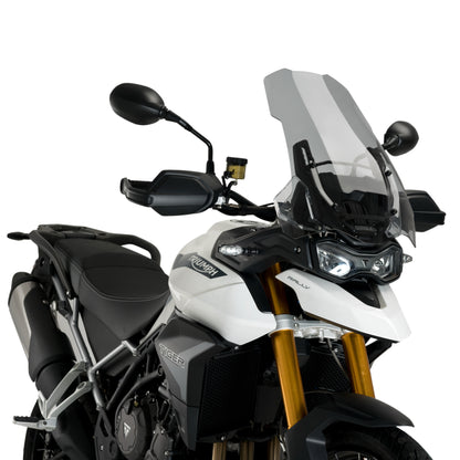 Cupolino Parabrezza Touring Plexiglass JD9 Fumè Chiaro per TRIUMPH TIGER 850 SPORT 2020 - 2025
