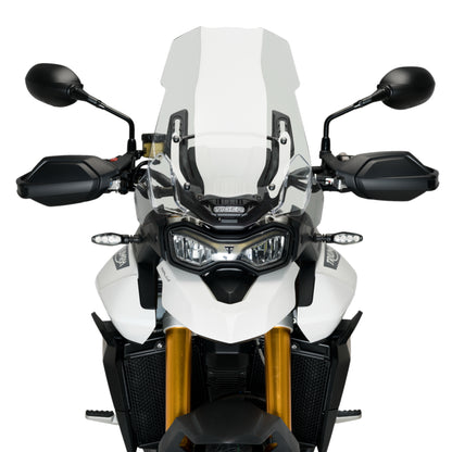 Cupolino Parabrezza Touring Plexiglass JD9 Trasparente per TRIUMPH TIGER 900 RALLY / RALLY PRO 2020 - 2025