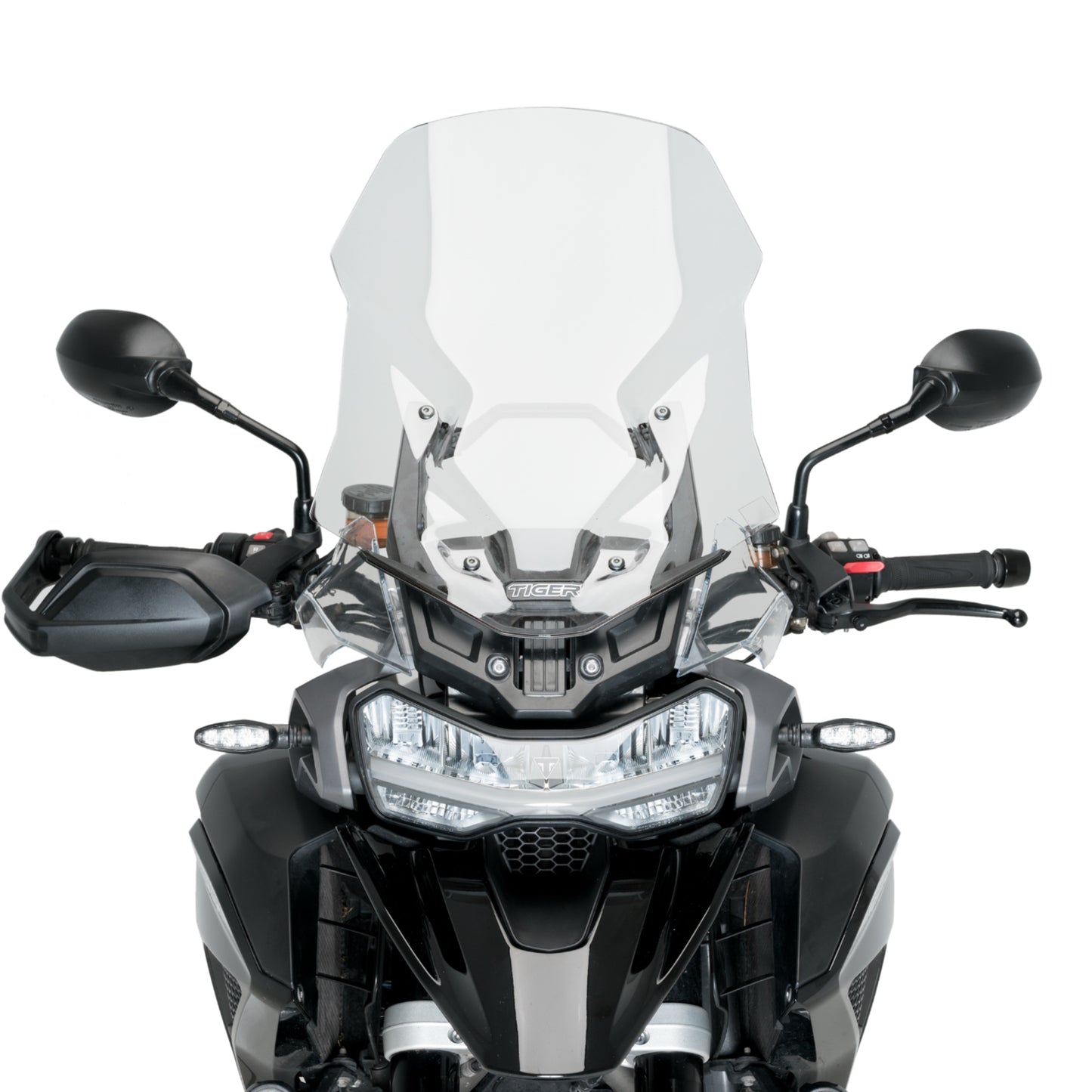 Cupolino Parabrezza Touring Plexiglass JD9 Trasparente per TRIUMPH TIGER 1200 GT / RALLY 2022 - 2025