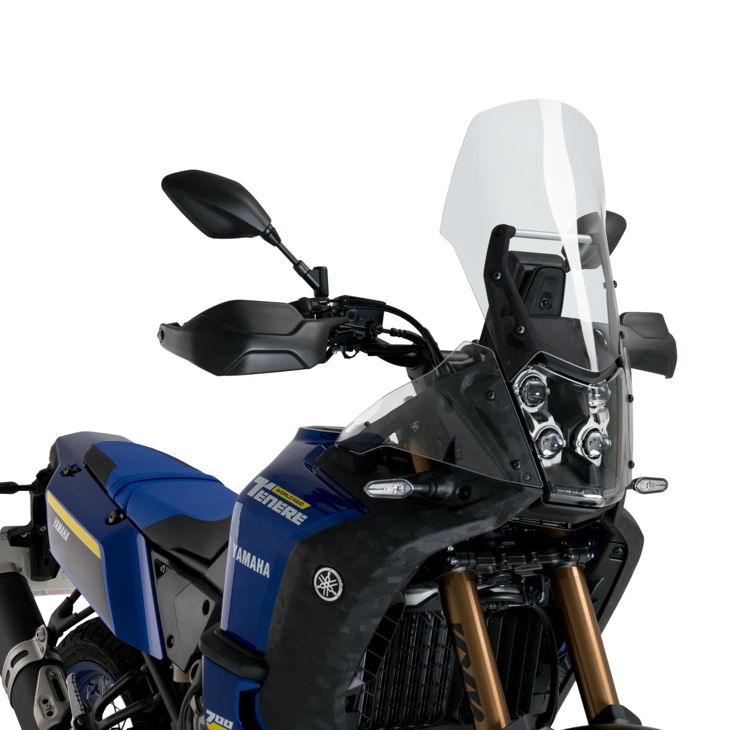 Cupolino Parabrezza Plexiglass JD9 TOURING Trasparente YAMAHA TENERE 700 2019 - 2026