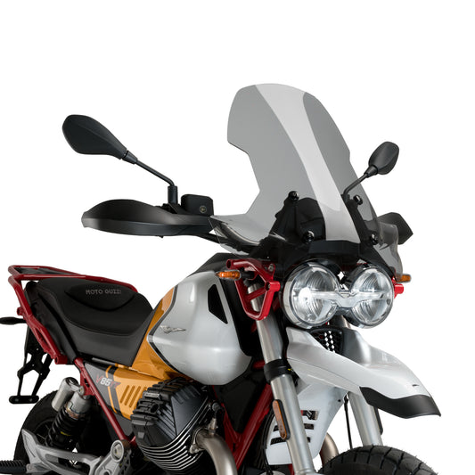 Cupolino Parabrezza Plexiglass JD9 TOURING Fume Chiaro MOTO GUZZI V85TT 2019 - 2024