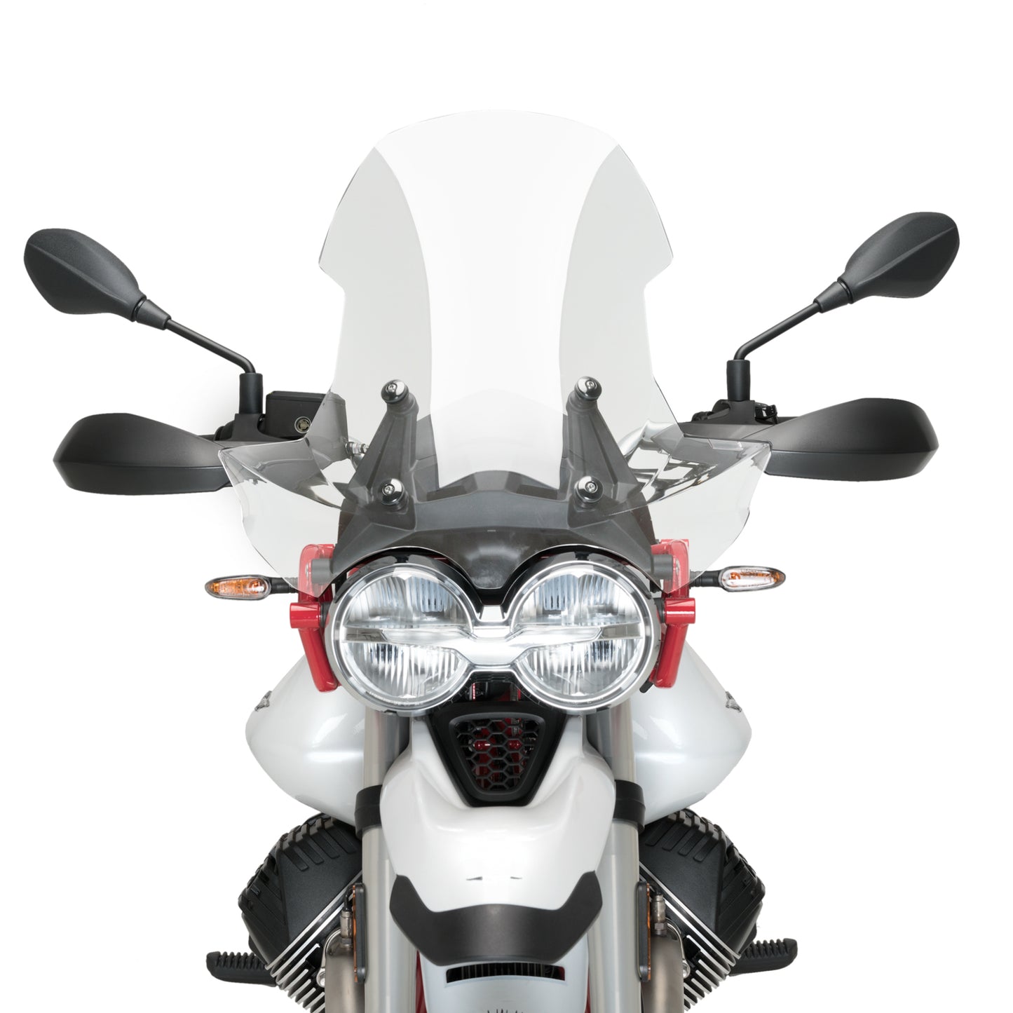 Cupolino Parabrezza Plexiglass JD9 TOURING Trasparente MOTO GUZZI V85 TT 2019 - 2024