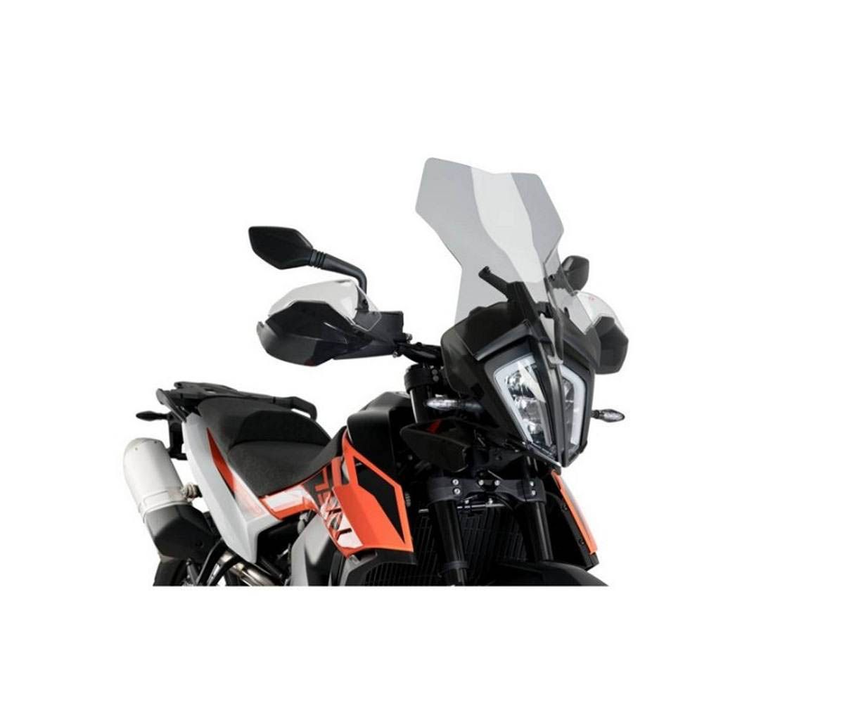 JD9-07-F-Cupolino Parabrezza Plexiglass JD9 Touring Fume Chiaro per KTM 890 R ADVENTURE 2021 - 2022